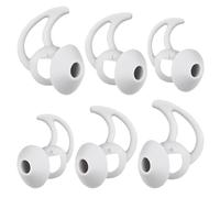 DMZHY 3 Pairs Earbud Tips Compatible with Bose Quietcomfort & Sport Earbuds, Silicone Material, White