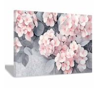 DMZPKZB Wall Art Canvas Prints cone Picture Painting - Modern Wall Artwork for Gifts Bathroom Home Kitchen Office Decor(pink)-30x45cm Framed