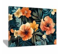 DMZPKZB Wall Art Canvas Prints daylilyesd Picture Painting - Modern Wall Artwork for Gifts Bathroom Home Kitchen Office Decor(multicolored)-30x45cm Framed