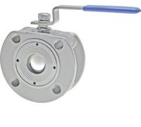 DN 20 PN 40 Stainless Steel 1.4408 2-Way Compact Flanged Ball Valve