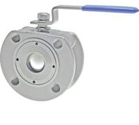 DN 50 PN 40 Stainless Steel 1.4408 2-Way Compact Flanged Ball Valve