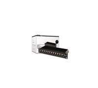 DN-91612S Patch Panel 12xRJ45 S/FTP Cat.6 1U Black