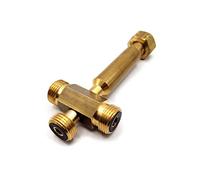 DN Autogas LPG GPL European Gas Bottle Adapter LKF Female 21.8mm Inlet to Three 21.8 Male Outlets