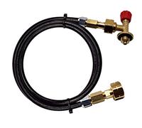 DN Autogas Parts Campingaz 901,904,907 Bottle Adaptor to Butane Gas Bottle/Refill Filler Set Connectors with 8mm Hose Pipe (2 Meters)