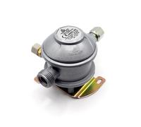 DN Autogas Parts Cavagna Fixed Caravan & Motorhome Bulkhead Angled Gas Regulator 180° - 10mm Outlet
