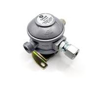 DN Autogas Parts Fixed Caravan & Motorhome Bulkhead Gas Regulator 90° - 8mm Outlet