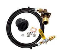 DN Autogas Parts LPG Gas Bottle Conversion Kit, UK Bayonet, with Angled Bayonet Filling Point Adapter & POL Swivel Adapter