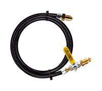 DN Autogas Parts LPG Gas Bottle Refill Set LPG Adaptors Kit LPG Adapter to Remotely Fill Empty Gas Cylinders 3 Meters