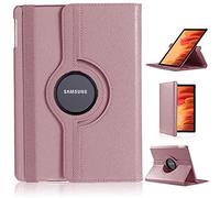 DN Technology Case For Samsung Galaxy Tab A7 10.4 inch 2022/2020 Multi Angle 360° Rotating Smart Folio Protective Tablet Cover (SM-T509/T500/T505/T507) (ROSE GOLD)