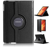 DN Technology Case For Samsung Galaxy Tab A7 10.4 inch 2022/2020 Multi Angle 360° Rotating Smart Folio Protective Tablet Cover (SM-T509/T500/T505/T507) (BLACK)