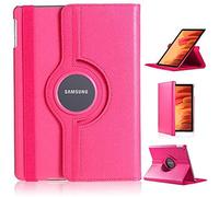 DN Technology Case For Samsung Galaxy Tab A7 10.4 inch 2022/2020 Multi Angle 360° Rotating Smart Folio Protective Tablet Cover (SM-T509/T500/T505/T507) (PINK)