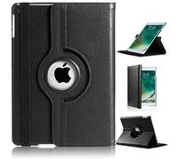DN-Technology iPad Mini 5 Case - Leather 360° Rotating Stand Auto Wake/Sleep Case For iPad Mini 5 2019 (Black)