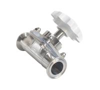 DN10/15/20/25/32/40 x 0.5" 1.5" Tri Clamp Sanitary Diaphragm Valve SUS316L Stainless(DN40)