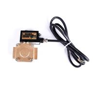 DN10 High Pressure 16 kg Explosion Proof Solenoid Valve Brass IP65 Normally Closed AC220V DC24V For Water Oil Air AUOQKQUT(DC24V)