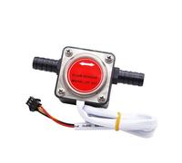 DN10 Hose Gear Flowmeter 13MM Pagoda Hall Flow Sensor Milk Chemical Oil Flow Meter Flow Sensor Switch For Viscous Liquid DC5~18V(Round cover)
