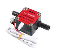DN10 Hose Gear Flowmeter 13MM Pagoda Hall Flow Sensor Milk Chemical Oil Flow Meter Flow Sensor Switch For Viscous Liquid DC5~18V(Square cover)