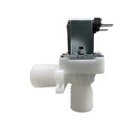 DN15 1/2" 12V 24V 220V Plastic Solenoid Valve Normally Open Normally Closed Drinking Fountain Right Angle Washing Machine Valve(24V,1/2"_Normally Closed)