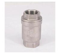 DN15 1/2" BSP Female Thread 304 Stainless Steel Inline Spring Valve Non-Return One Way Valve 229 PSI XHAJCSJWGD