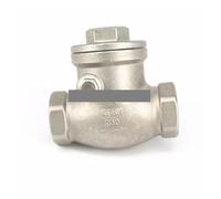 DN15 1/2" BSP Female Thread 304 Stainless Steel Swing Check Valve Non-Return One Way Valve 229 PSI