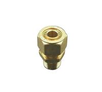 DN15 1/2" Male Fit 16/20mm ID/OD PEX-AL-PEX Tube Brass Pipe Fitting Coupling Connector