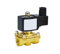 DN15 DN20 DN25 Brass Electric Solenoid Valve 1/2" 3/4" 1" Normally Closed Pneumatic for Water Oil Air DC12V DC24V AC IP65 Leak-Proof Water-Saving(DN20,DC12V)