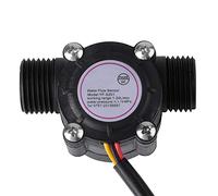 DN15 G1/2 Water Flow Sensor, 1/2'' Water Flow Hall Sensor Control Hall Effect Flowmeter 1-30L/min High Precision Sensor Switch Hall Effect Flowmeter Fluid Meter Counter For Arduino