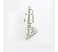 DN15 Stainless Steel Pneumatic Actuator Angle Seat Valve Pneumatic Seat Valve 16bar Normally Closed(Single Acting)