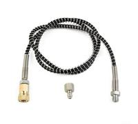 DN2 36" Paint Ball Microbore Hose, Paint-Ball Fill Station, 4500psi High Pressure Filling Whip Hose for Air Fill Station/Charging Adaptor