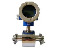 DN20 DN25 DN 32 DN40 Electromagnetic Flow Meter 304 Stainless Steel tri clamp Connection Measure 24VDC(DN25)