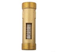 DN20 Flow Meter for HVAC, Brass Valve with Visual Adjustment for Effective System Control (A)