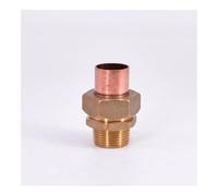 DN20 G 3/4" BSPP Male x Copper Inner Dia 22mm Brass Copper End Feed Fitting Union Connector Coupler Adapter Water Gas Oil