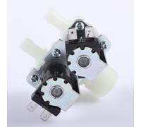 DN20 G3/4 1 2 lnch DC12V24V AC220V Dual Electric Water Inlet Solenoid Valve Normally Close for 1Pcs(DC12V)