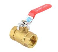 DN20 G3 / 4in Female Threaded Ball Valve Brass On Off, Durable Anti - Construction - Leak - Proof Design, Pressure for Water Pipeline Control