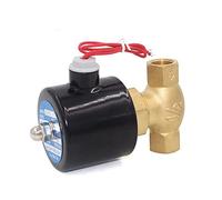 DN20 High Temperature Brass Steam Solenoid Valve 2 Position 2 Way N/C 24VDC 220VAC PTFE US-20 2L170-20 1Pcs(110 Volt)
