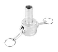 DN20 Type C Camlock Adapter Coupling Female End x Male Barb 316 Stainless Steel G3/4