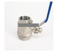 DN25 1" BSP Female Thread Full Bore 304 Stainless Steel 2-Piece Type Ball Valve Oil Water air 229 PSI
