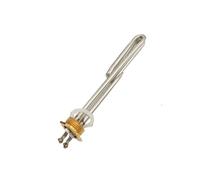 DN25 220V Electric Heater Fold Back Type Immersion Water Heater Heating Element With Probe Tube 2KW/3KW/4KW (Size : 220V, Color : 2KW 230mm)