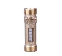 DN25 Brass Visual Flow Control Balancing Valve for HVAC Systems - Adjustable Regulating Ball Valve with Direct-Reading Scale, 4-15 L/min or 8-30 L/(4-15L/M)