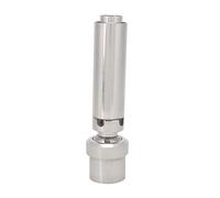 DN25 Display Frothy Foam Jet Fountain Nozzle Adjustable Water Spray Sprinkle Head Stainless Steel for Garden Pond Plaza Decoration 16.3x3.7cm