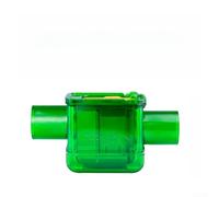 DN25 DN32 Air Conditioner Drain Valve Anti Odour Backflow Preventer for Central AC Pipe Green PC Fitting(Green)