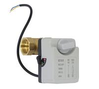 DN25 Electric Ball Valve 2 Way Normally Closed | 1 Inch Brass Valve for Water/Glycol Solutions | IP54 Particle - Deflecting & Dripproof | DC 12-24V, 6W Synchronous Motor