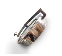 DN350 304 Stainless Steel Normal Pressure Manhole Cover Quick-Opening Manhole Door Welding Round Flanging Hand Hole