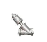 DN50 2inch Pneumatic Two-Port Two-Position Stainless Steel Air Control Angle Seat(BSP-Single Acting)