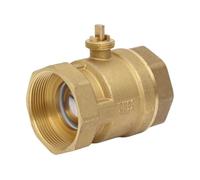 DN50 Brass 2 Way G Thread Motorized Ball Valve Body 2"