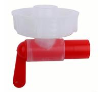 DN61 Horticultural Faucet for Diverse Liquid Dispensing Needs Red and White Design (2pcs)