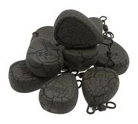 DNA 10x Flat Pear Textured Ledger Weights with Swivels Carp Fishing Choose From: 1.5oz 2oz 2.5oz & 3oz (2oz)