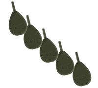 DNA 5x Carp Fishing Casting Ledger Weights 1.5oz 2oz 2.5oz 3oz 3.5oz Inline Style NGT (1.5)
