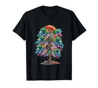 DNA Celtic Human Tree Of a Life Tees Women Watercolor T-Shirt