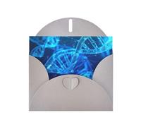 DNA Chain Photo Print Blank Cards and Envelopes 5" x 6" for Wedding Birthday Invitations and All Occasions