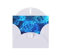 DNA Chain Photo Print Blank Cards and Envelopes 5" x 6" for Wedding Birthday Invitations and All Occasions